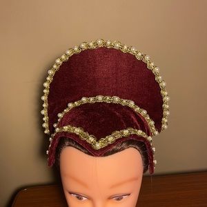 Tudor Medieval Headdress,Headpiece, custom made Wedding Circlet, Renaiss…